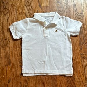 NWOT Baby Gap Whit Polo Shirt